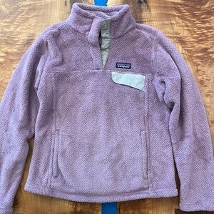 Patagonia warm lilac fleece